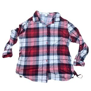 Love Potion plaid shirt size 2X